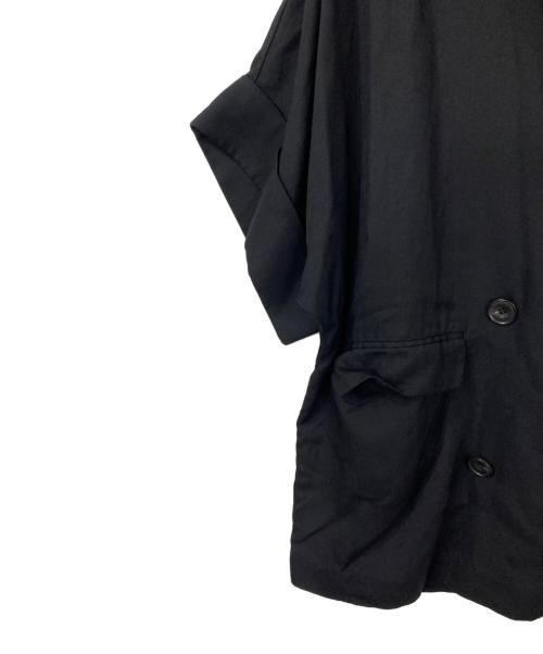 Adam et Rope（アダム エ ロペ）Adam et Rope (アダム エ ロペ) ショートスリーブシャツJK ブラック サイズ:Fの古着・服飾アイテム