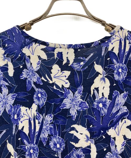 LAUREN RALPH LAUREN（ローレン ラルフ ローレン）LAUREN RALPH LAUREN (ローレン ラルフ ローレン) 花柄ワンピース ネイビー サイズ:Sの古着・服飾アイテム