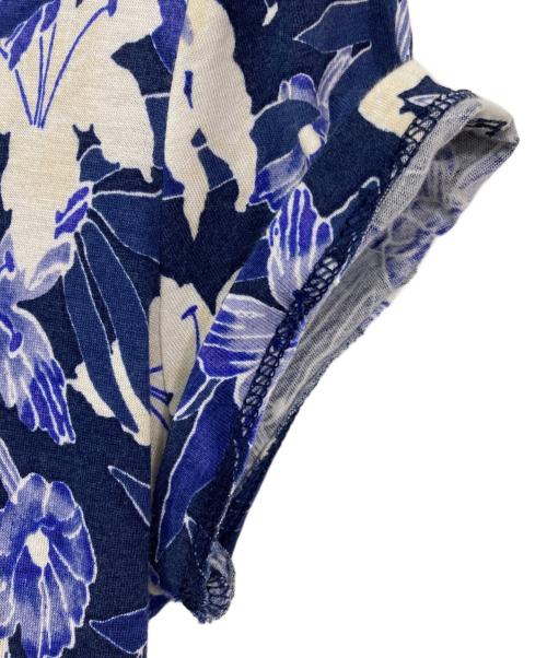 LAUREN RALPH LAUREN（ローレン ラルフ ローレン）LAUREN RALPH LAUREN (ローレン ラルフ ローレン) 花柄ワンピース ネイビー サイズ:Sの古着・服飾アイテム