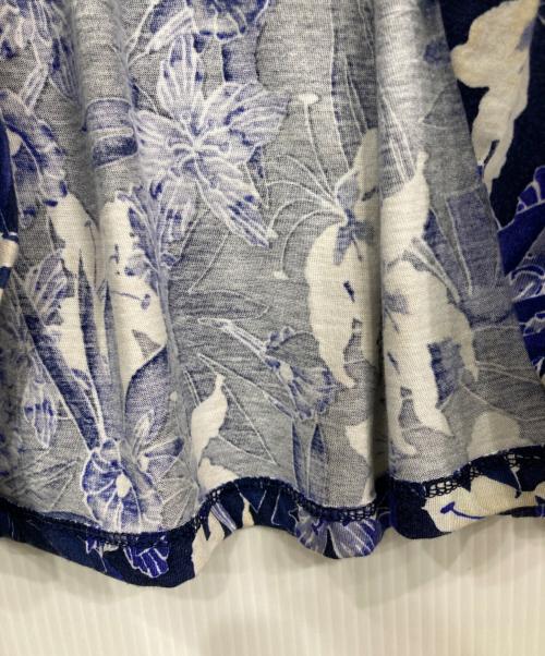 LAUREN RALPH LAUREN（ローレン ラルフ ローレン）LAUREN RALPH LAUREN (ローレン ラルフ ローレン) 花柄ワンピース ネイビー サイズ:Sの古着・服飾アイテム