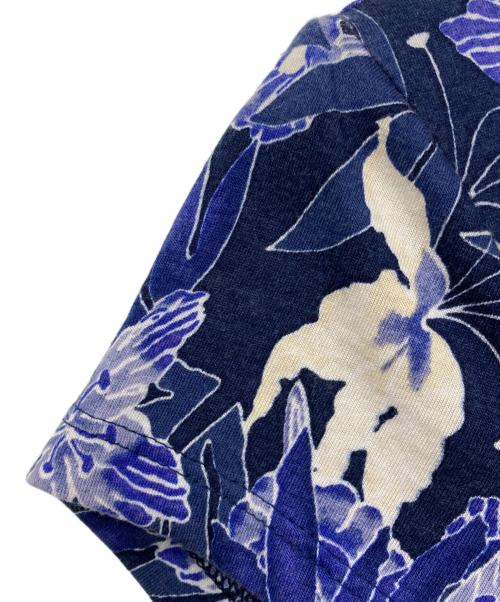 LAUREN RALPH LAUREN（ローレン ラルフ ローレン）LAUREN RALPH LAUREN (ローレン ラルフ ローレン) 花柄ワンピース ネイビー サイズ:Sの古着・服飾アイテム
