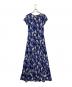 LAUREN RALPH LAUREN (ローレン ラルフ ローレン) 花柄ワンピース ネイビー サイズ:S：6000円