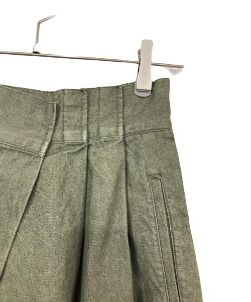 pinue（ピヌエ）pinue (ピヌエ) ビスチェセットスカート オリーブ サイズ:表記無しの古着・服飾アイテム