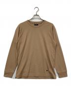 BURBERRY LONDONバーバリーロンドン）の古着「ノバチェック切替カットソー」｜ベージュ
