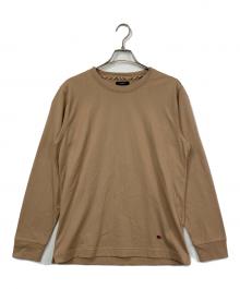 BURBERRY LONDON（バーバリーロンドン）の古着「ノバチェック切替カットソー」｜ベージュ