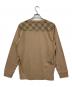 BURBERRY LONDON (バーバリーロンドン) ノバチェック切替カットソー ベージュ サイズ:L：7000円