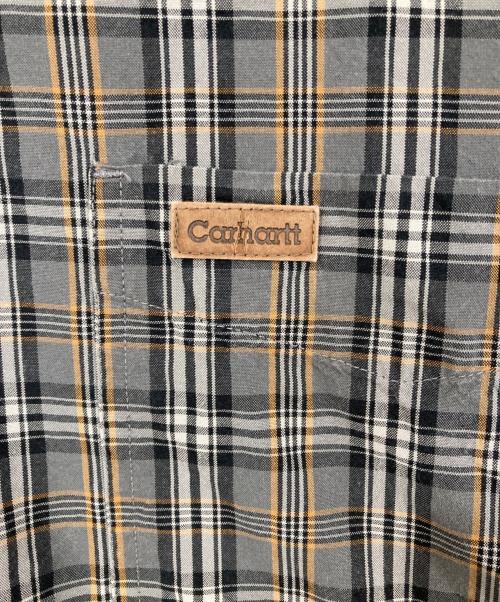 CarHartt（カーハート）CarHartt (カーハート) チェックシャツ グレー サイズ:Lの古着・服飾アイテム