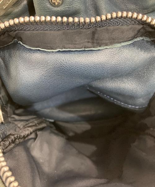 ALEXANDER WANG（アレキサンダー・ワン）ALEXANDER WANG (アレキサンダー・ワン) 3WAYレザージップリュック ブルーの古着・服飾アイテム