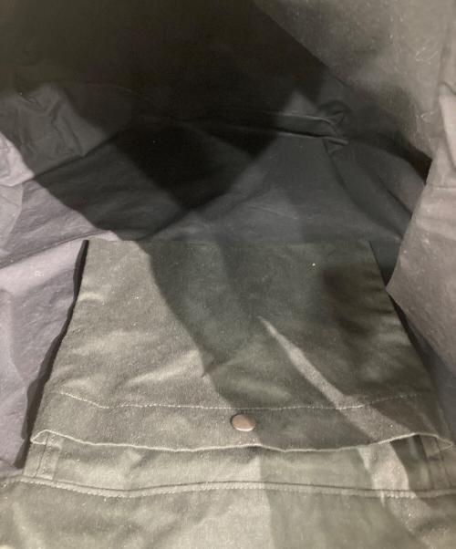 kontor（コントール）kontor (コントール) BIG UTILITY TOTE ブラックの古着・服飾アイテム