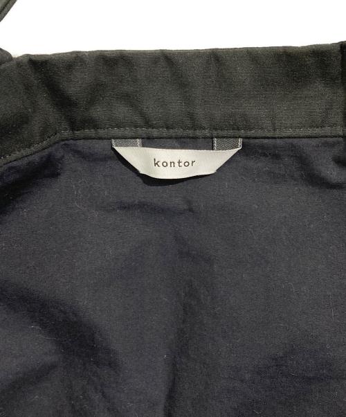 kontor（コントール）kontor (コントール) BIG UTILITY TOTE ブラックの古着・服飾アイテム