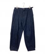 THE NORTHFACE PURPLELABELザ・ノースフェイス パープルレーベル）の古着「Denim Wide Tapered Field Pants」｜インディゴ