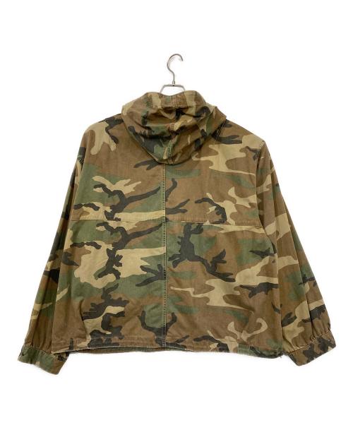 ANCELLM（アンセルム）ANCELLM (アンセルム) CAMO ZIPUP HOODIE ブラウン サイズ:2の古着・服飾アイテム