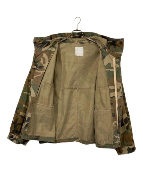ANCELLM（アンセルム）ANCELLM (アンセルム) CAMO ZIPUP HOODIE ブラウン サイズ:2の古着・服飾アイテム