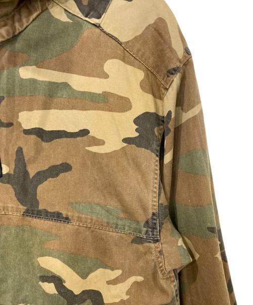 ANCELLM（アンセルム）ANCELLM (アンセルム) CAMO ZIPUP HOODIE ブラウン サイズ:2の古着・服飾アイテム