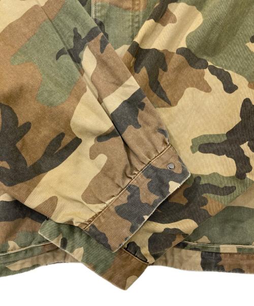 ANCELLM（アンセルム）ANCELLM (アンセルム) CAMO ZIPUP HOODIE ブラウン サイズ:2の古着・服飾アイテム