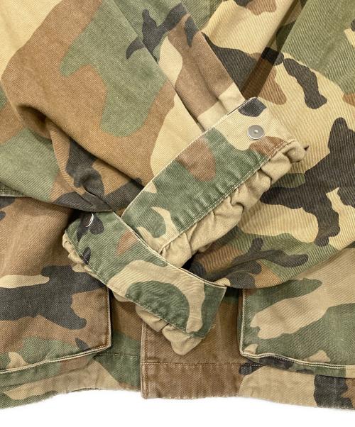 ANCELLM（アンセルム）ANCELLM (アンセルム) CAMO ZIPUP HOODIE ブラウン サイズ:2の古着・服飾アイテム