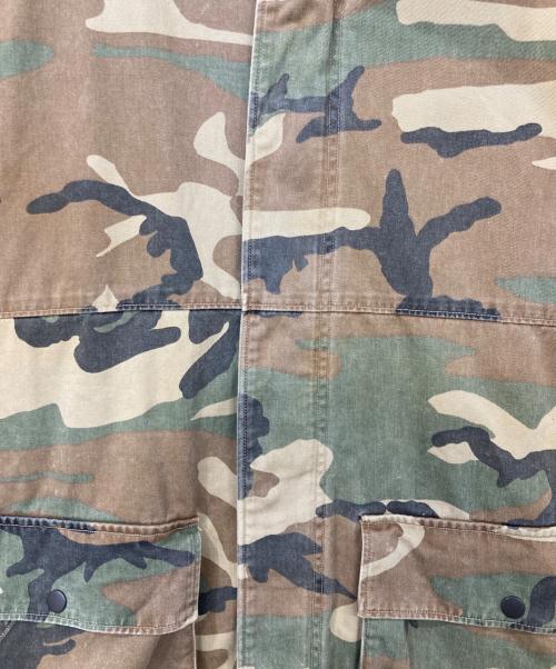 ANCELLM（アンセルム）ANCELLM (アンセルム) CAMO ZIPUP HOODIE ブラウン サイズ:2の古着・服飾アイテム