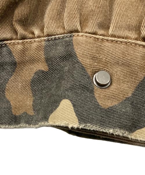 ANCELLM（アンセルム）ANCELLM (アンセルム) CAMO ZIPUP HOODIE ブラウン サイズ:2の古着・服飾アイテム