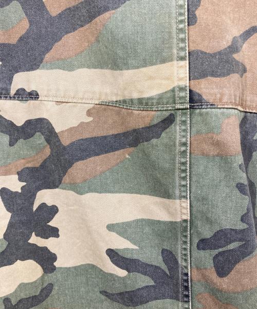 ANCELLM（アンセルム）ANCELLM (アンセルム) CAMO ZIPUP HOODIE ブラウン サイズ:2の古着・服飾アイテム