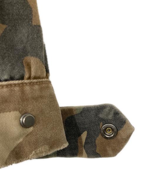 ANCELLM（アンセルム）ANCELLM (アンセルム) CAMO ZIPUP HOODIE ブラウン サイズ:2の古着・服飾アイテム