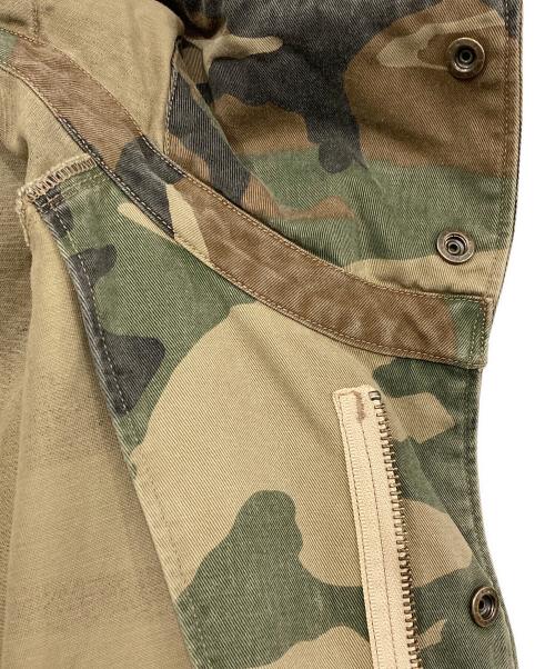 ANCELLM（アンセルム）ANCELLM (アンセルム) CAMO ZIPUP HOODIE ブラウン サイズ:2の古着・服飾アイテム