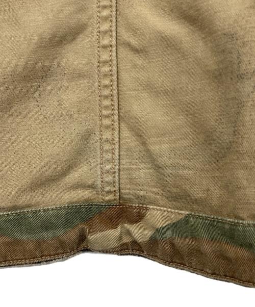 ANCELLM（アンセルム）ANCELLM (アンセルム) CAMO ZIPUP HOODIE ブラウン サイズ:2の古着・服飾アイテム