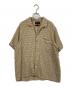 BEAMS PLUS（ビームスプラス）の古着「Italian Collar Gunclub Mesh」｜イエロー