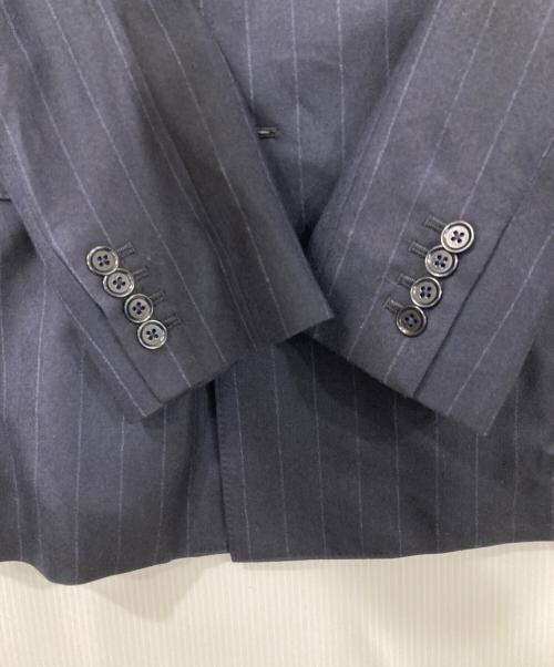 too soon to know（トゥー・スーン・トゥ・ノウ）too soon to know (トゥー・スーン・トゥ・ノウ) ラグランスリーブ ST ダブルブレストジャケット ネイビー サイズ:46の古着・服飾アイテム