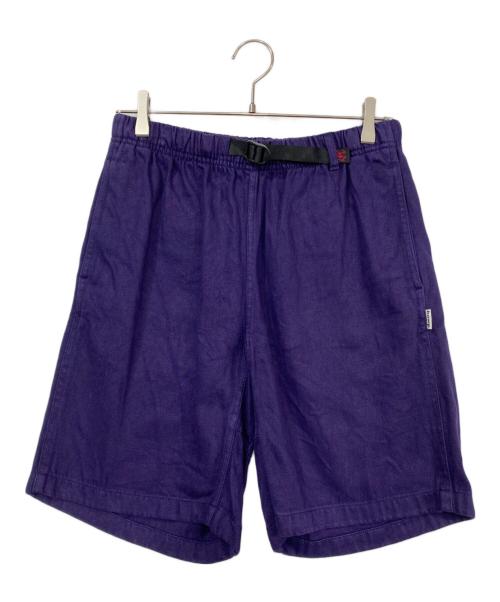GRAMICCI（グラミチ）GRAMICCI (グラミチ) ヘンプコットンハーフパンツ パープル サイズ:Mの古着・服飾アイテム