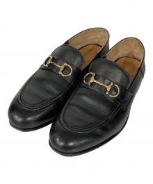 Salvatore Ferragamo（サルヴァトーレ フェラガモ）の古着「ガンチーニローファー」｜ブラック