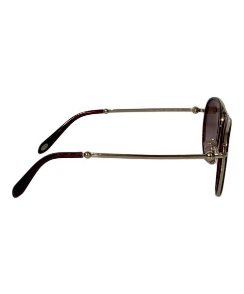 TIFFANY & Co.（ティファニー）Tiffany & Co. (ティファニー) ティアドロップ型サングラス ブラウン サイズ:55□17 140 2Nの古着・服飾アイテム