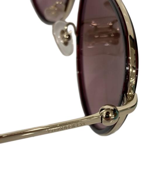 TIFFANY & Co.（ティファニー）Tiffany & Co. (ティファニー) ティアドロップ型サングラス ブラウン サイズ:55□17 140 2Nの古着・服飾アイテム
