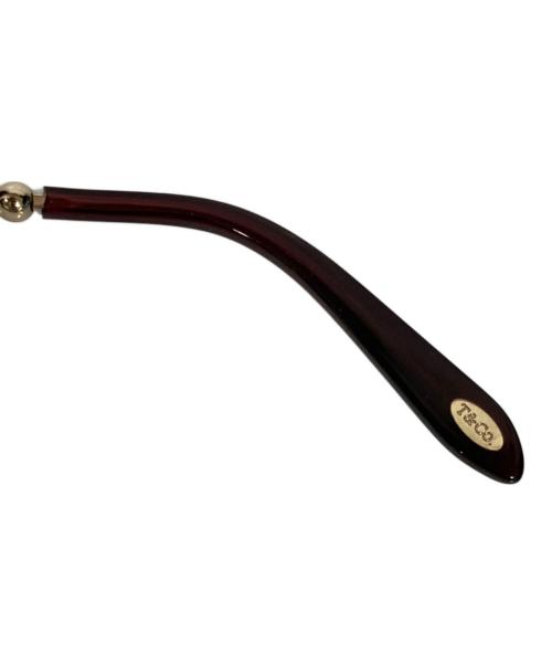 TIFFANY & Co.（ティファニー）Tiffany & Co. (ティファニー) ティアドロップ型サングラス ブラウン サイズ:55□17 140 2Nの古着・服飾アイテム