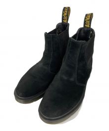 Dr.Martens（ドクターマーチン）の古着「スエードチェルシーブーツ」｜ブラック