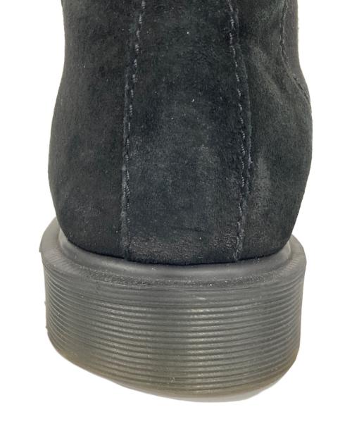 Dr.Martens（ドクターマーチン）Dr.Martens (ドクターマーチン) スエードチェルシーブーツ ブラック サイズ:UK6の古着・服飾アイテム