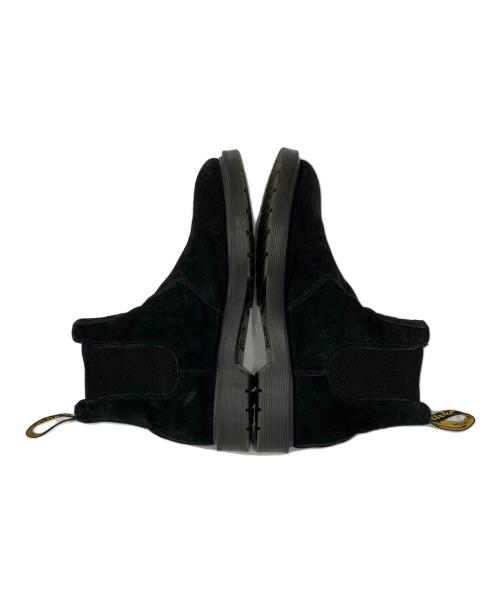 Dr.Martens（ドクターマーチン）Dr.Martens (ドクターマーチン) スエードチェルシーブーツ ブラック サイズ:UK6の古着・服飾アイテム