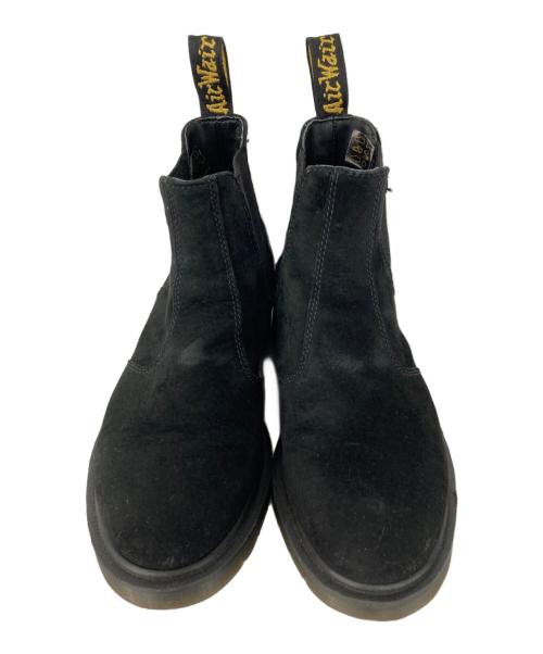 Dr.Martens（ドクターマーチン）Dr.Martens (ドクターマーチン) スエードチェルシーブーツ ブラック サイズ:UK6の古着・服飾アイテム