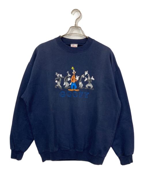 DISNEY（ディズニー）Disney (ディズニー) スウェット ネイビー サイズ:XLの古着・服飾アイテム