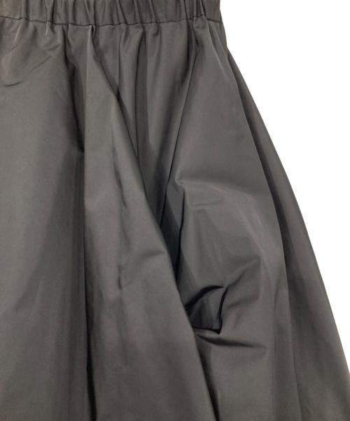ENFOLD（エンフォルド）ENFOLD (エンフォルド) GATHER O SKIRT ブラック サイズ:36の古着・服飾アイテム