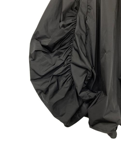 ENFOLD（エンフォルド）ENFOLD (エンフォルド) GATHER O SKIRT ブラック サイズ:36の古着・服飾アイテム