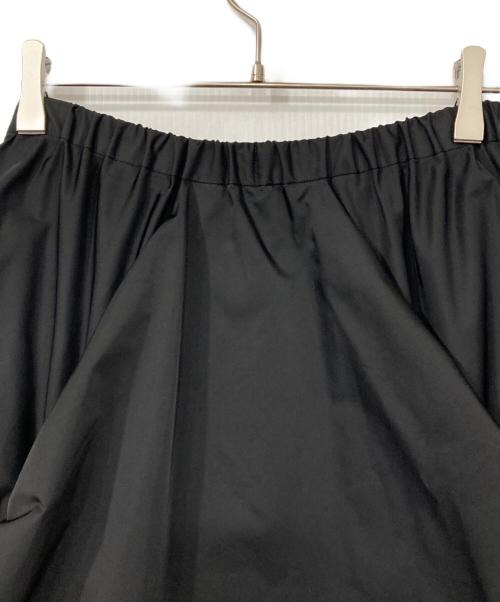 ENFOLD（エンフォルド）ENFOLD (エンフォルド) GATHER O SKIRT ブラック サイズ:36の古着・服飾アイテム