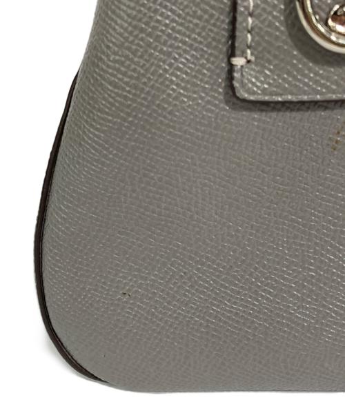 COACH（コーチ）COACH (コーチ) ミニボストンバッグ グレーの古着・服飾アイテム
