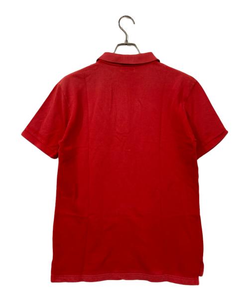 BUZZ RICKSON'S（バズリクソンズ）Buzz Rickson's (バズリクソンズ) ポロシャツ レッド サイズ:LARGEの古着・服飾アイテム