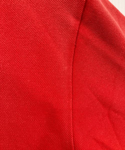 BUZZ RICKSON'S（バズリクソンズ）Buzz Rickson's (バズリクソンズ) ポロシャツ レッド サイズ:LARGEの古着・服飾アイテム