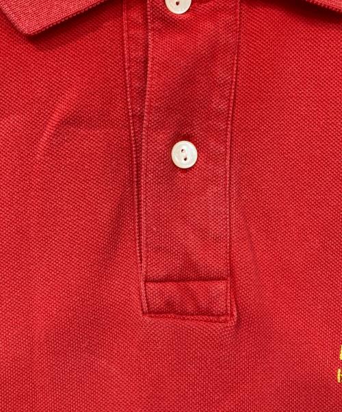 BUZZ RICKSON'S（バズリクソンズ）Buzz Rickson's (バズリクソンズ) ポロシャツ レッド サイズ:LARGEの古着・服飾アイテム