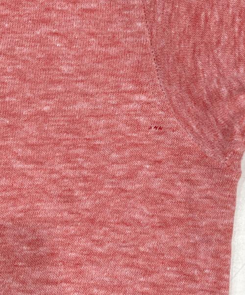 Hanes（ヘインズ）Hanes (ヘインズ) リンガーTシャツ オレンジ サイズ:Sの古着・服飾アイテム
