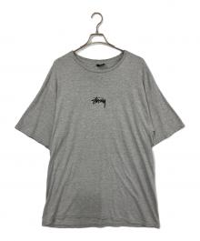 stussy（ステューシー）の古着「ロゴTシャツ」｜グレー