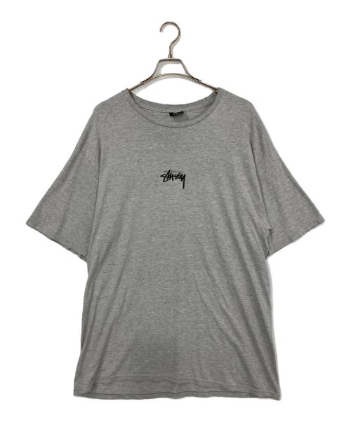 stussy（ステューシー）stussy (ステューシー) ロゴTシャツ グレー サイズ:XLの古着・服飾アイテム