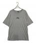 stussy（ステューシー）の古着「ロゴTシャツ」｜グレー