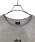 中古・古着 stussy (ステューシー) ロゴTシャツ グレー サイズ:XL：4000円